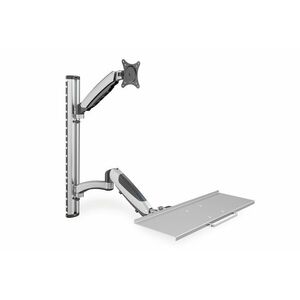 Digitus DA-90354 asztali konzol 68, 6 cm (27") Ezüst kép