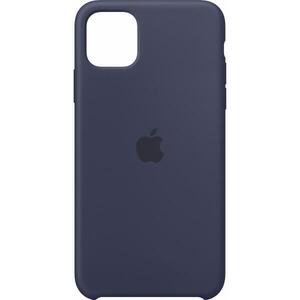 iPhone 11 Pro Max Silicone Cover midnight blue (MWYW2ZM/A) kép