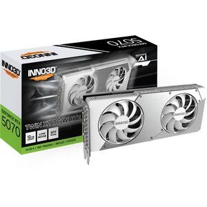 GeForce RTX 5070 Twin X2 OC WHITE 12GB GDDR7 192bit (N50702-12D7X-195064W) kép