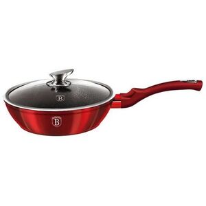 BerlingerHaus mély serpenyő fedővel 24cm Burgundi metál kép