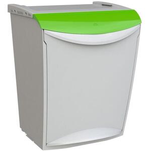 Denox Ekosystem Szelektív szemetes, 25 l, zöld - üveg kép