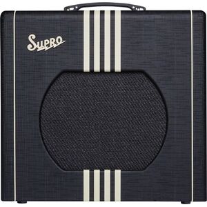 Supro Delta King 12 Black/Cream kép