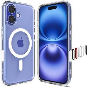 Spigen Ultra Hybrid T MagSafe White iPhone 16 tok kép