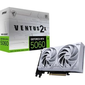 GeForce RTX 5060 VENTUS 2X OC WHITE 8GB GDDR7 128bit kép