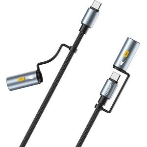 ChoeTech Smart PD60W 4in1 Type-C to Type-C cable kép