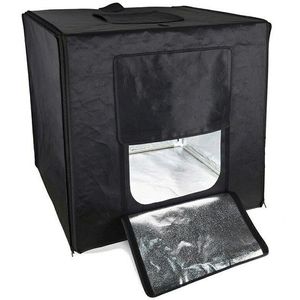 SEFIS LED fotósátor-doboz, 40×40×40 cm kép
