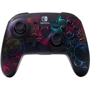 PowerA Enhanced Wireless Controller for Nintendo Switch with Lumectra - Galactic Vortex kép